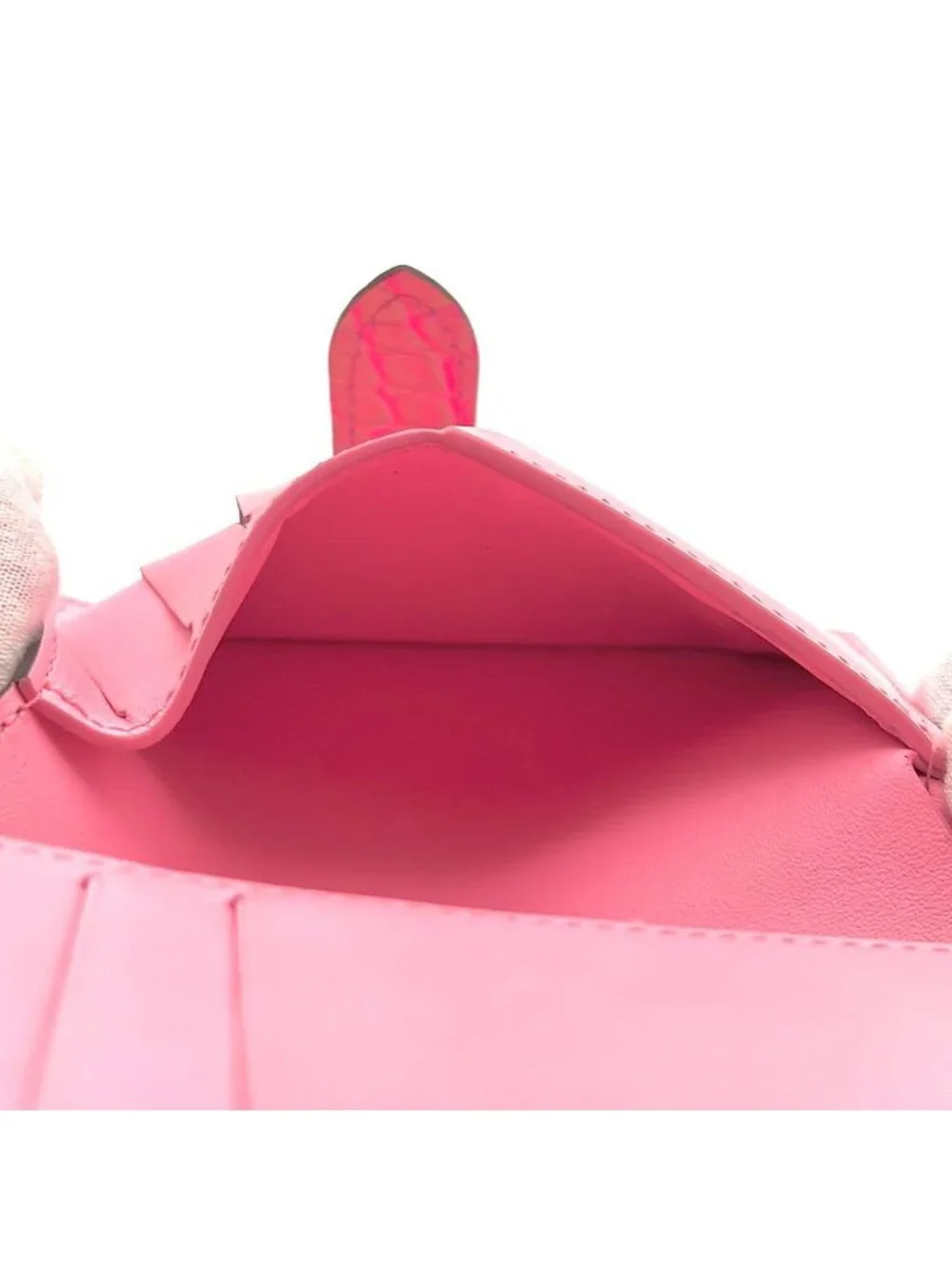 Louis Vuitton Wallet Vertical CP Croco Pink